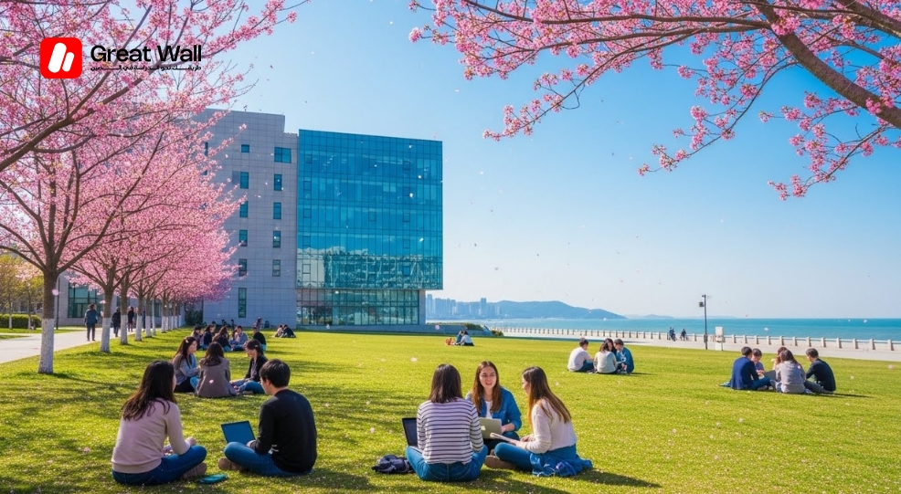 DUFE university campus in Dalian, an affordable option for studying in China. DUFE university campus in Dalian, an affordable option for studying in China.