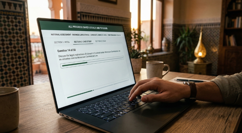 Auto save feature preventing CSCA exam technical issues
