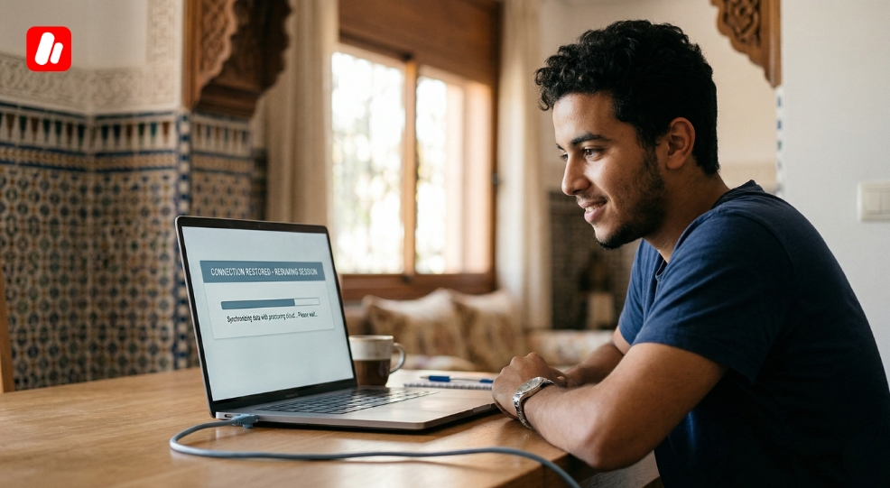 Ecran de reconnexion reussie pendant un test CSCA pour resoudre les bugs Ecran de reconnexion reussie pendant un test CSCA pour resoudre les bugs