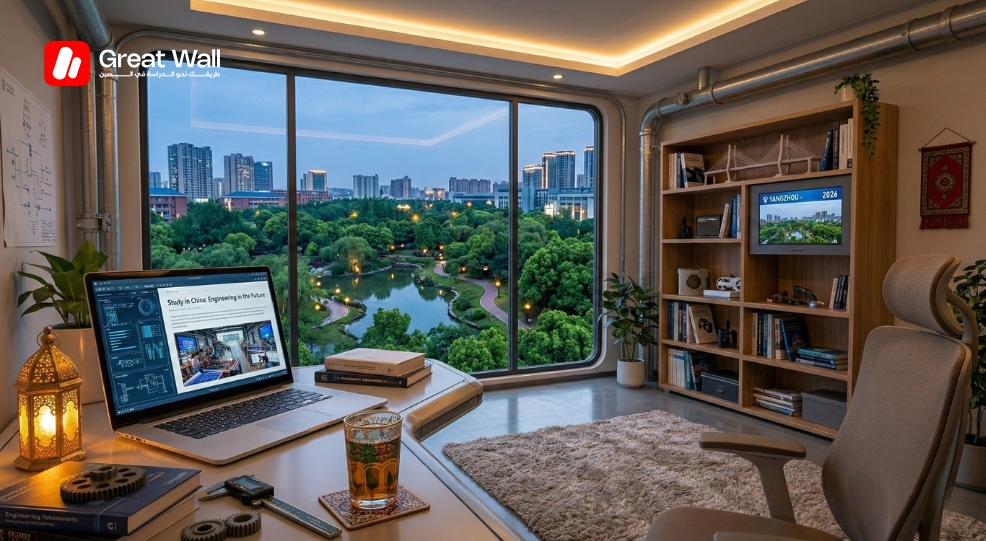 غرفة سكن طلابية مريحة في جامعة يانغتشو (YZU)، تظهر بيئة معيشية حديثة وبأسعار معقولة للطلاب الدوليين. غرفة سكن طلابية مريحة في جامعة يانغتشو (YZU)، تظهر بيئة معيشية حديثة وبأسعار معقولة للطلاب الدوليين.