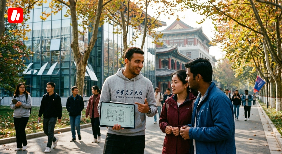 Des étudiants internationaux se préparent à étudier en Chine