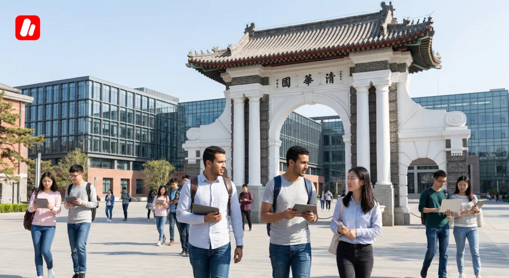Meilleur campus universitaire pour étudier en Chine.