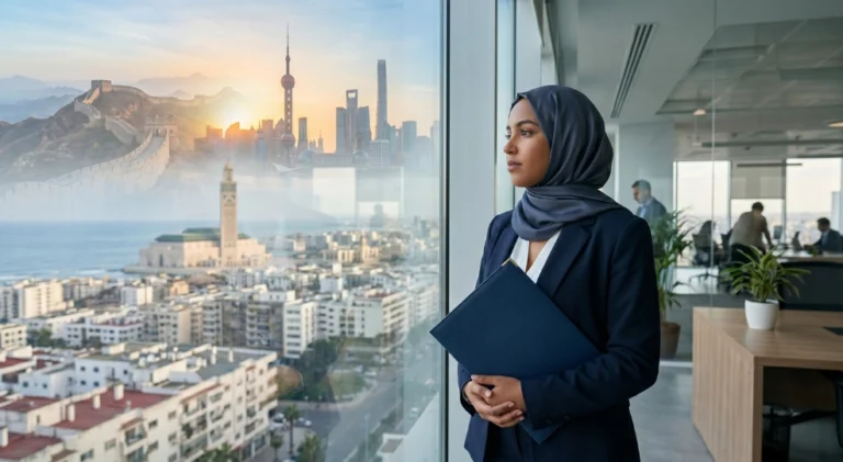 Moroccan student planning to apply to study in China with Great Wall Education guidance.