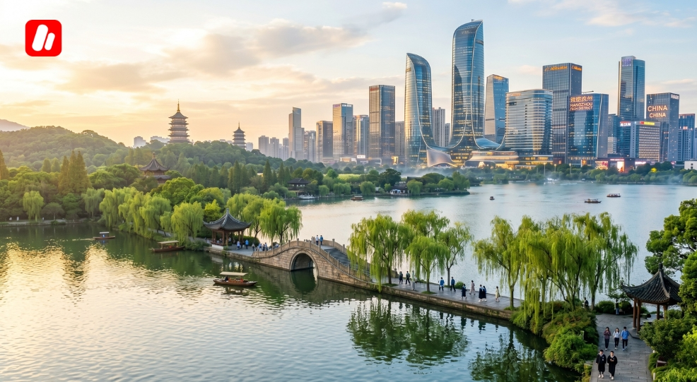 Profiter des parcs paysagers pendant les études à Hangzhou