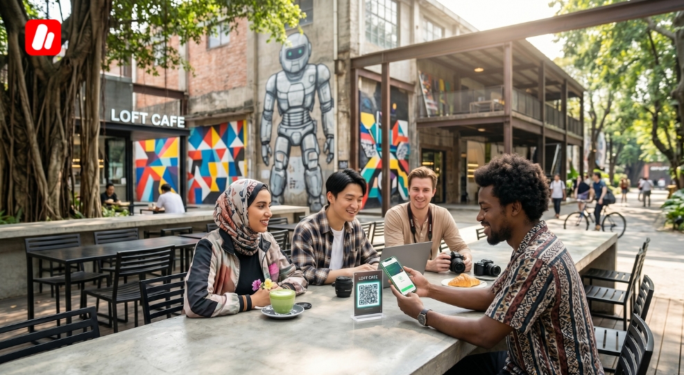 Students enjoying life while they study in Shenzhen.