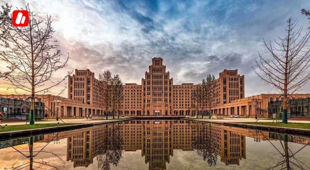 Vue aérienne du campus de l Université Xian Jiaotong