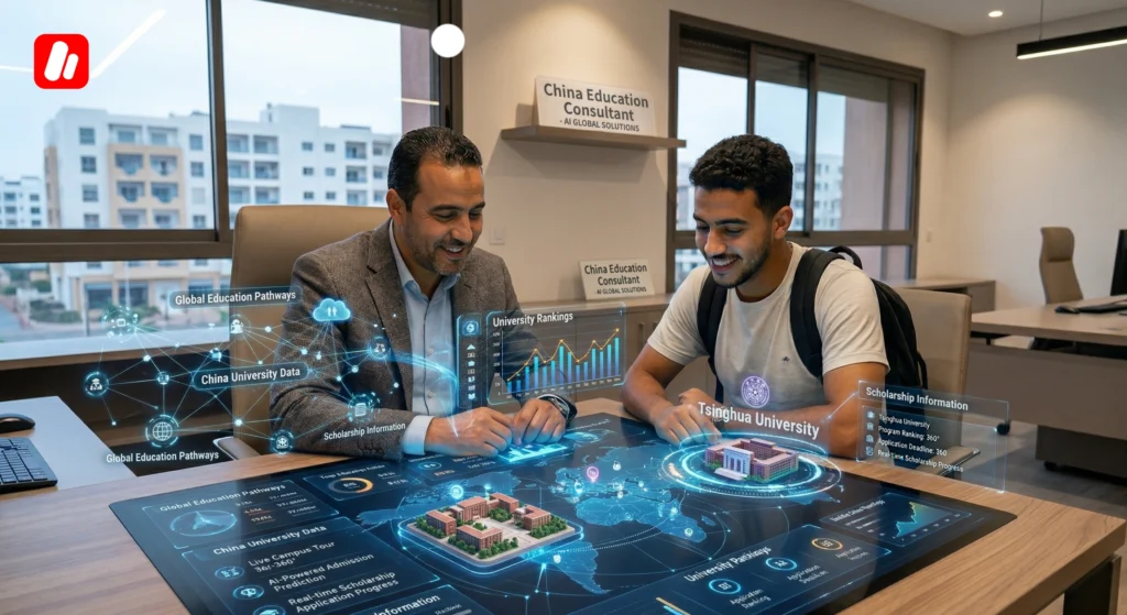 توجيه خبير لمتابعة الدراسة في الصين.