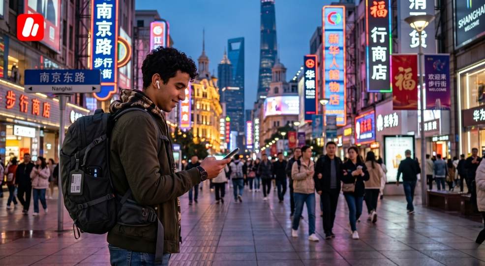 Étudiant international en post-grade arrivant pour étudier en Chine.