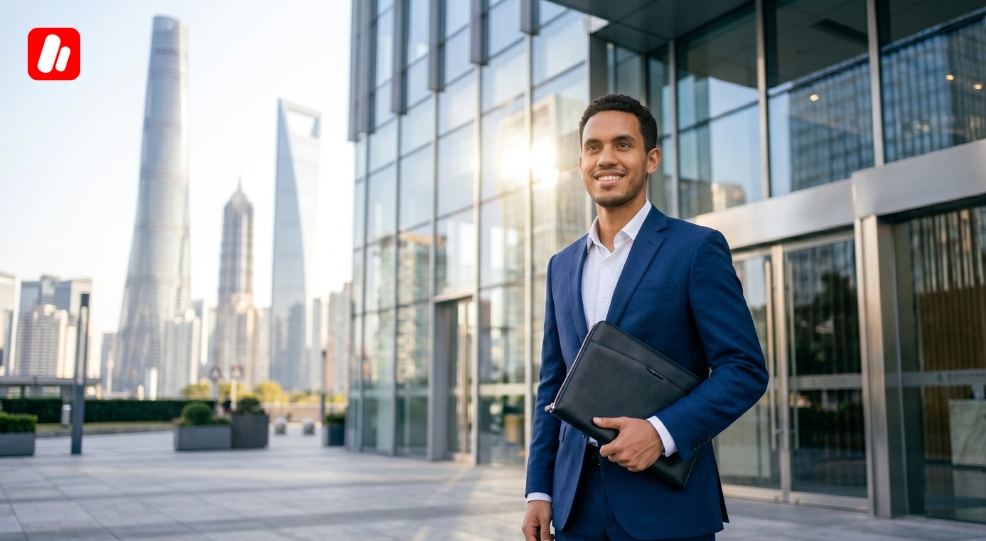 خريج دولي يستعد لفتح مشروع تجاري في الصين بعد التخرج خريج دولي يستعد لفتح مشروع تجاري في الصين بعد التخرج